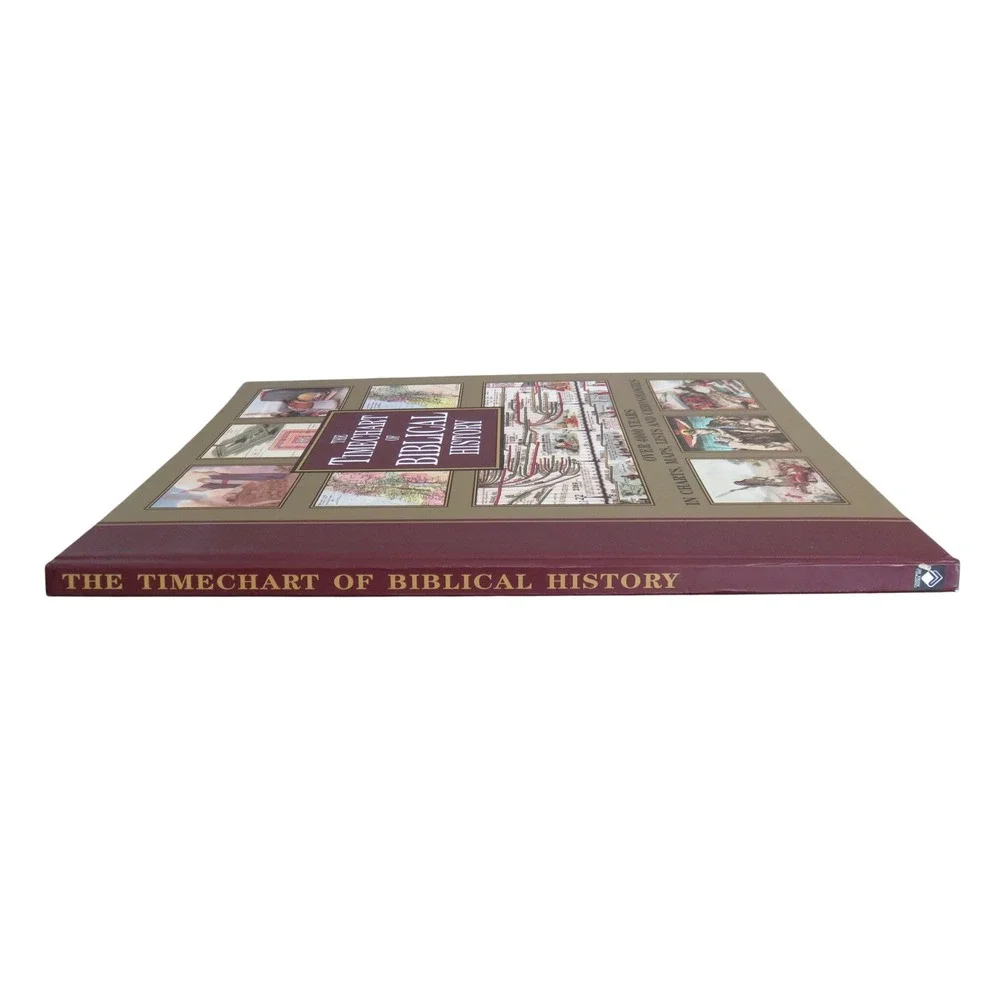 The Timechart of Biblical History Hardcover Over 4000 Years Charts Maps Tegg